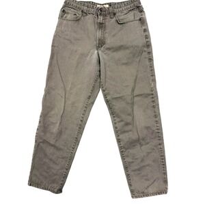 High Sierra Jeans Mens 34x32 Gray 100% Cotton Straight Leg Denim High‎ Rise